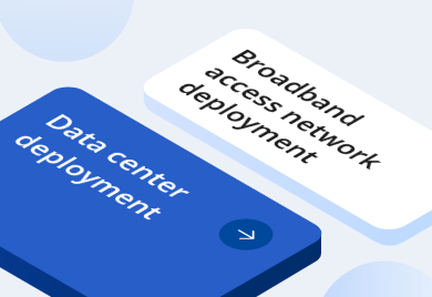 The “Solutions” section on the Eltex website